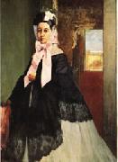 Edgar Degas Marguerite de Gas oil on canvas